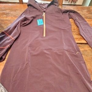 Plum above the knee athletic dress